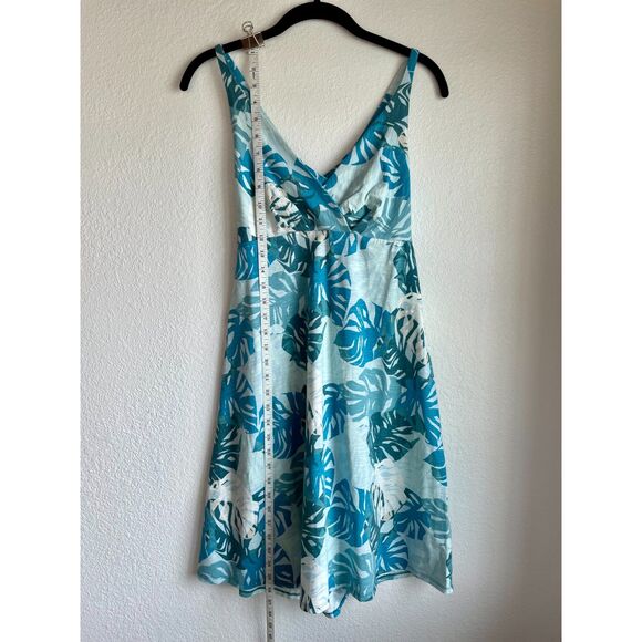 NWOT Patagonia Amber Dawn Jersey Dress in Tarkine Fern:Tasmanian Teal - Size S - Picture 11 of 14